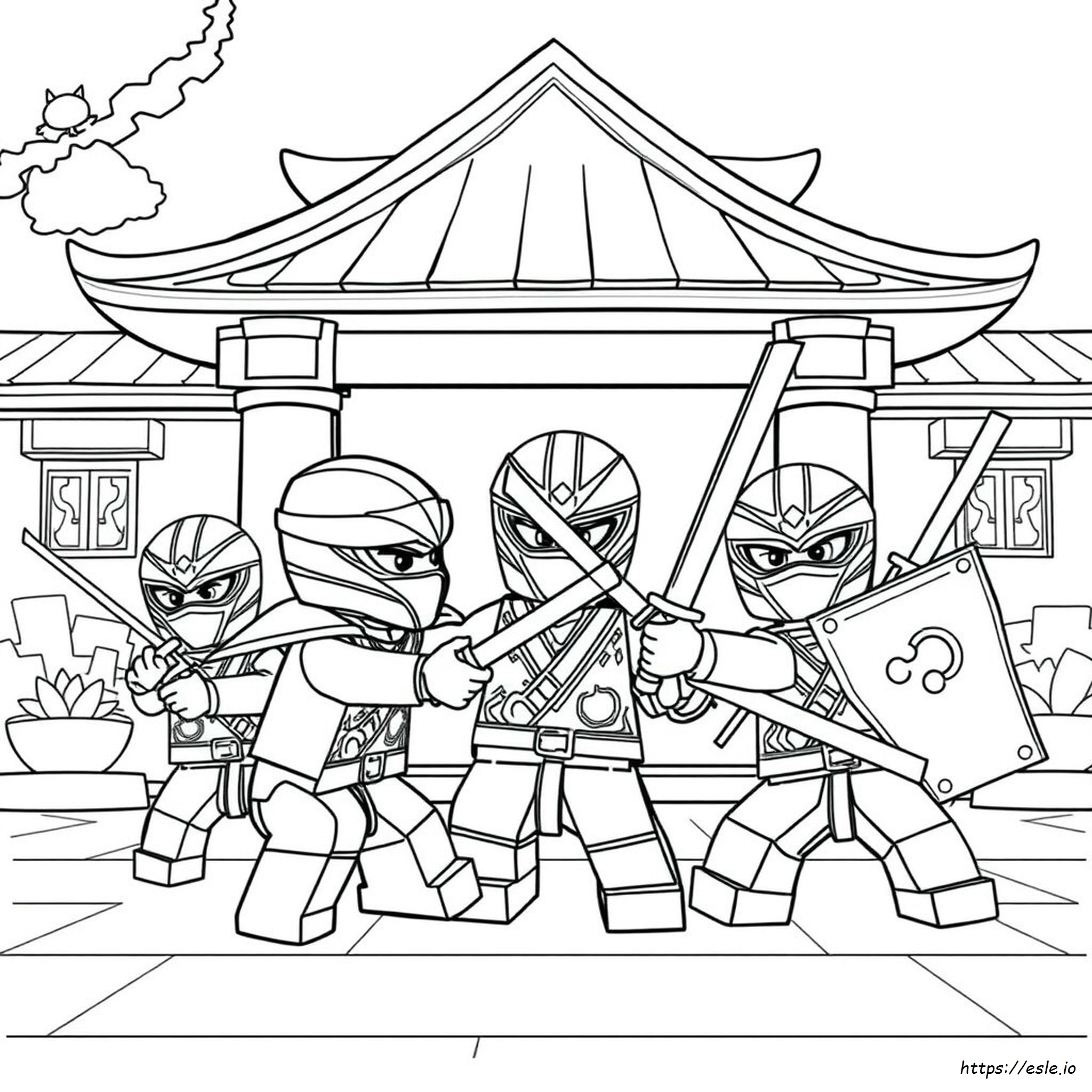 Printable Power Rangers Ninja Steel Coloring Pages