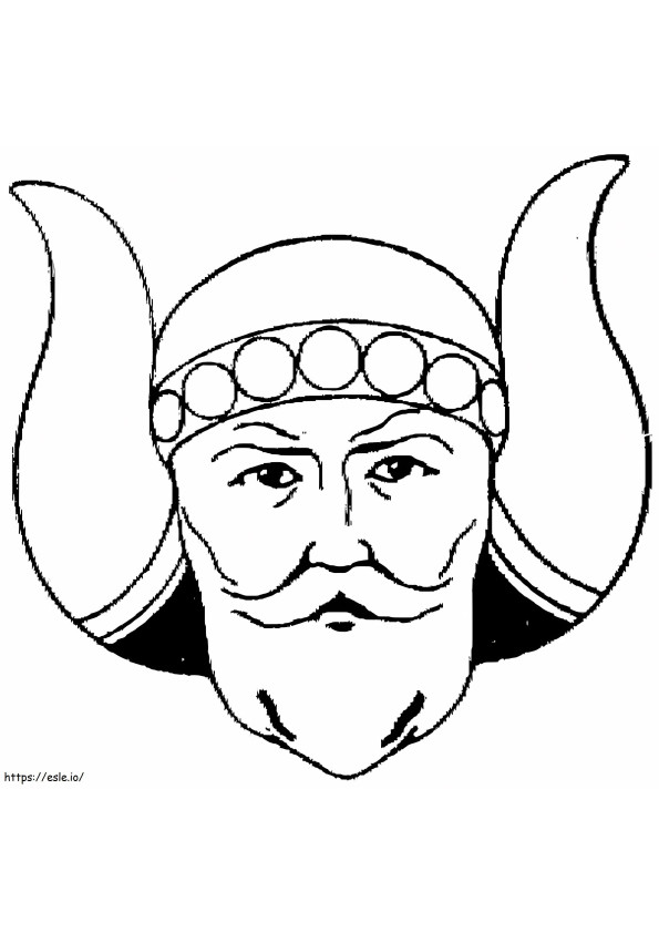 Viking Gambar Mewarnai