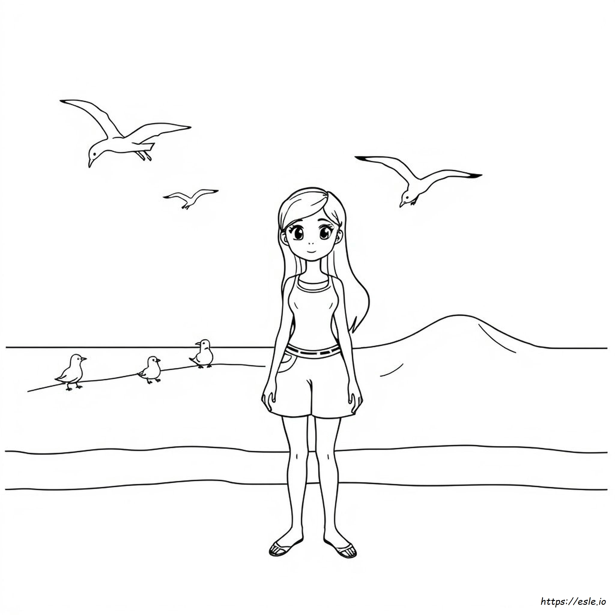 Melanie Para Colorear