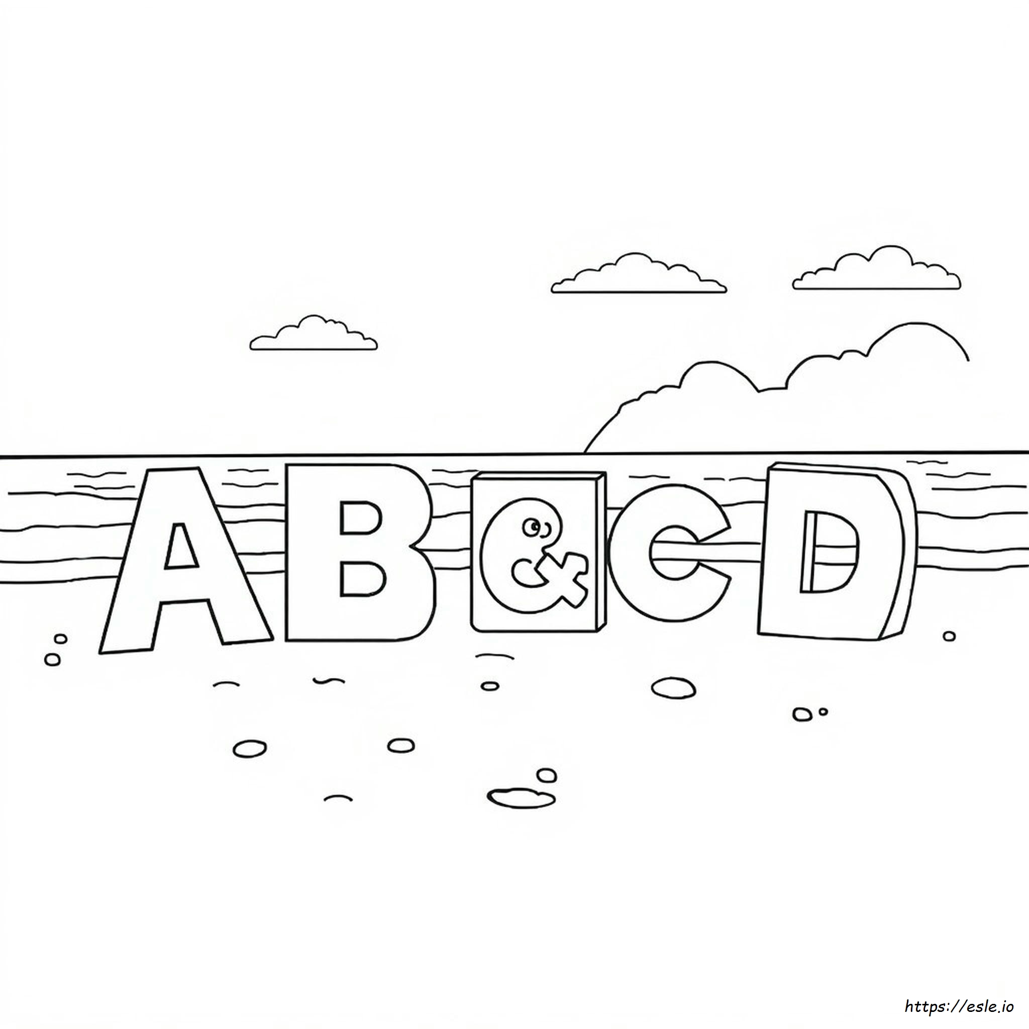 Abecedario Para Colorear