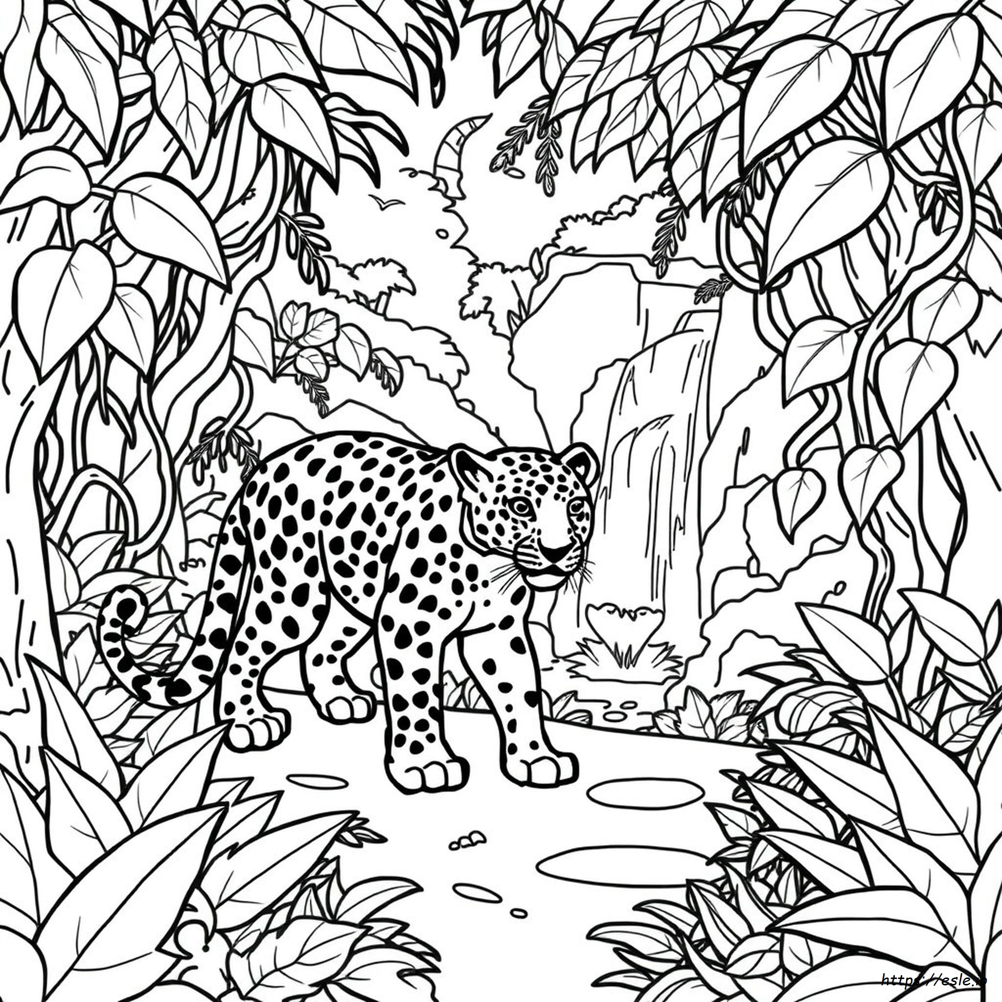 Free Rainforest Coloring Pages