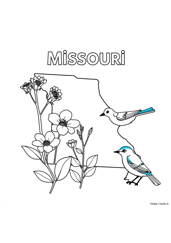 Missouri - Coloriages à Imprimer Gratuit