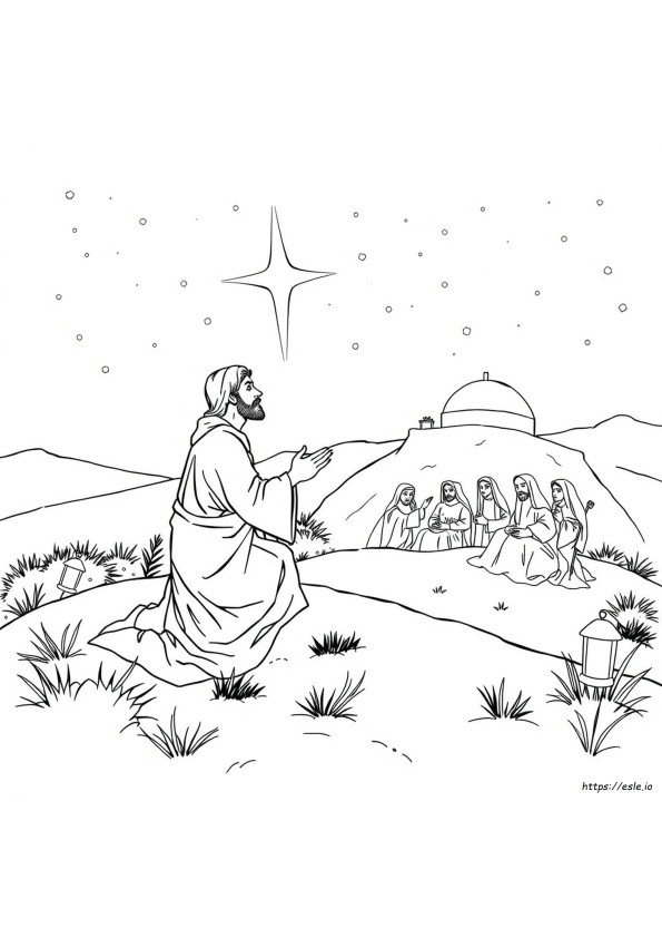 Maundy Thursday Coloring Page