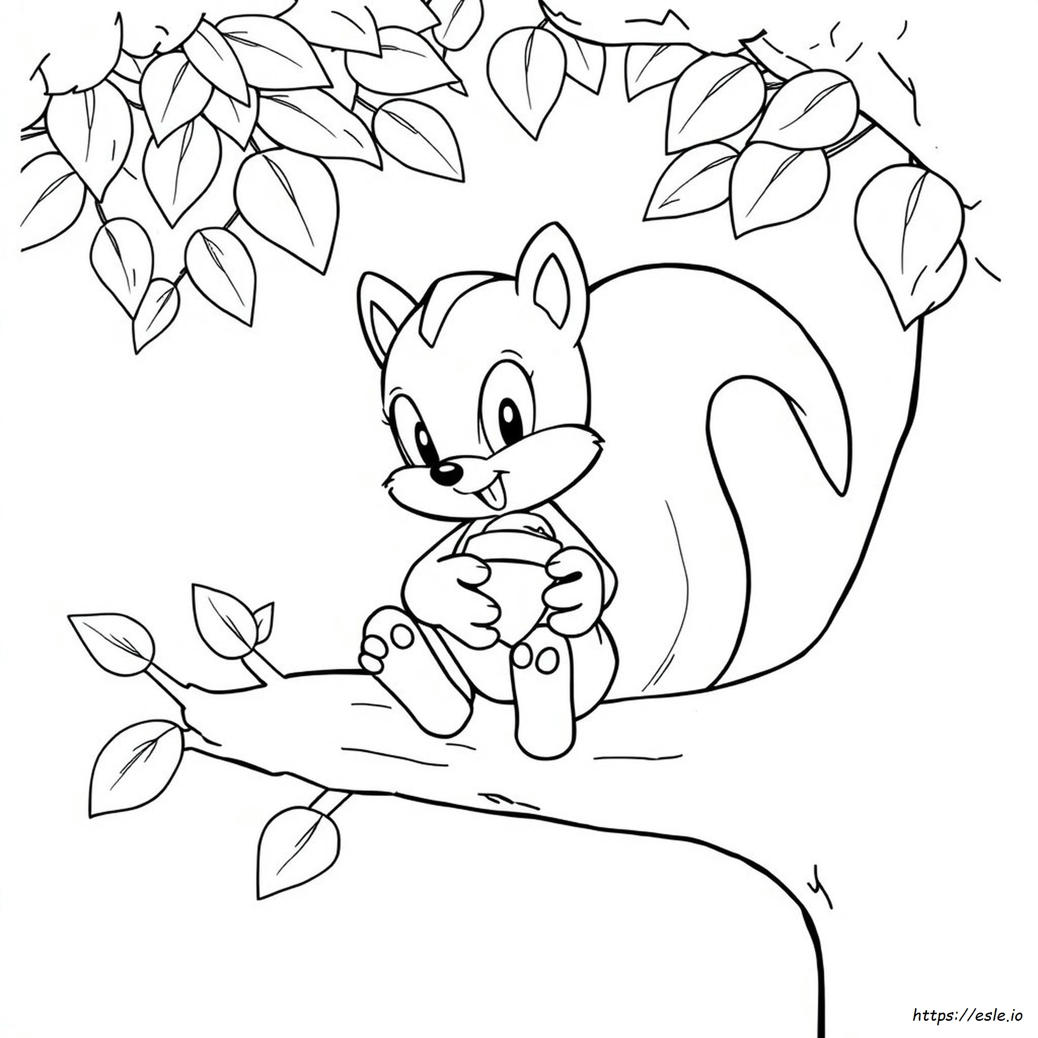 Free Coloring Pages Of Sonic The Hedgehog