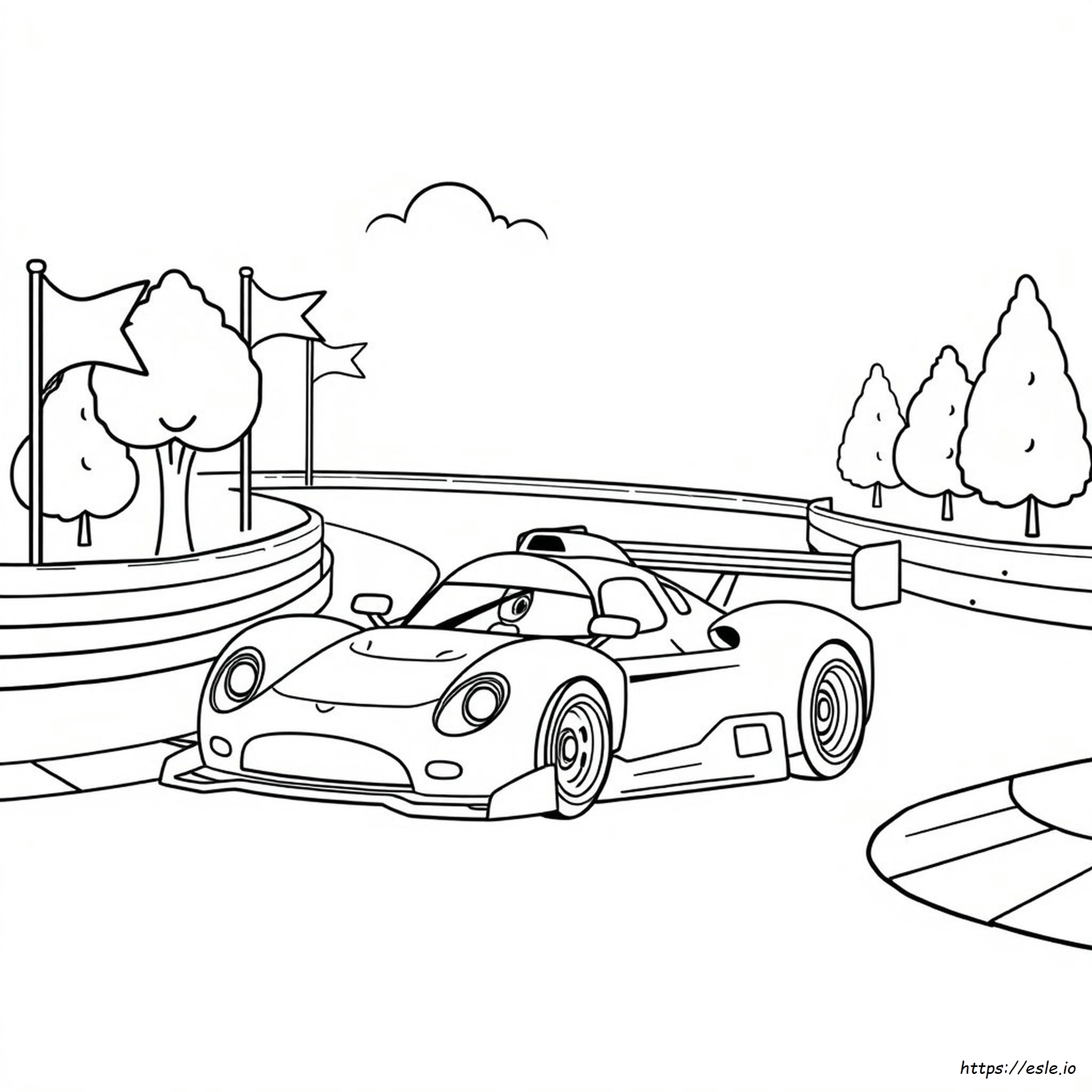 Race Car Coloring Pages For Toddlers