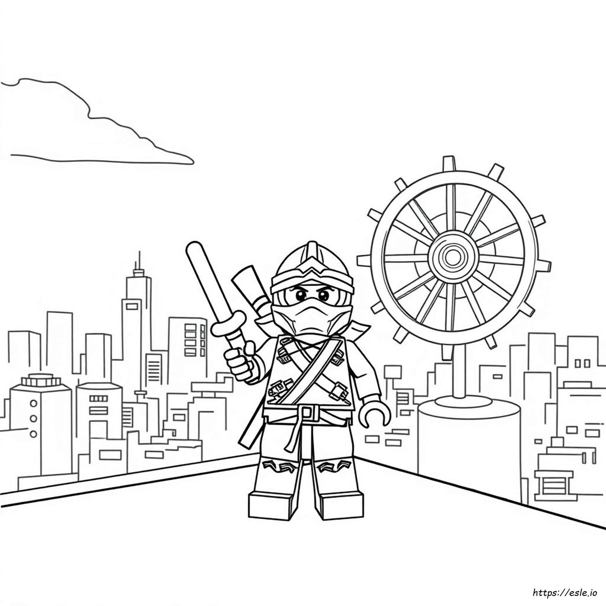 Kolorowanki Ninjago