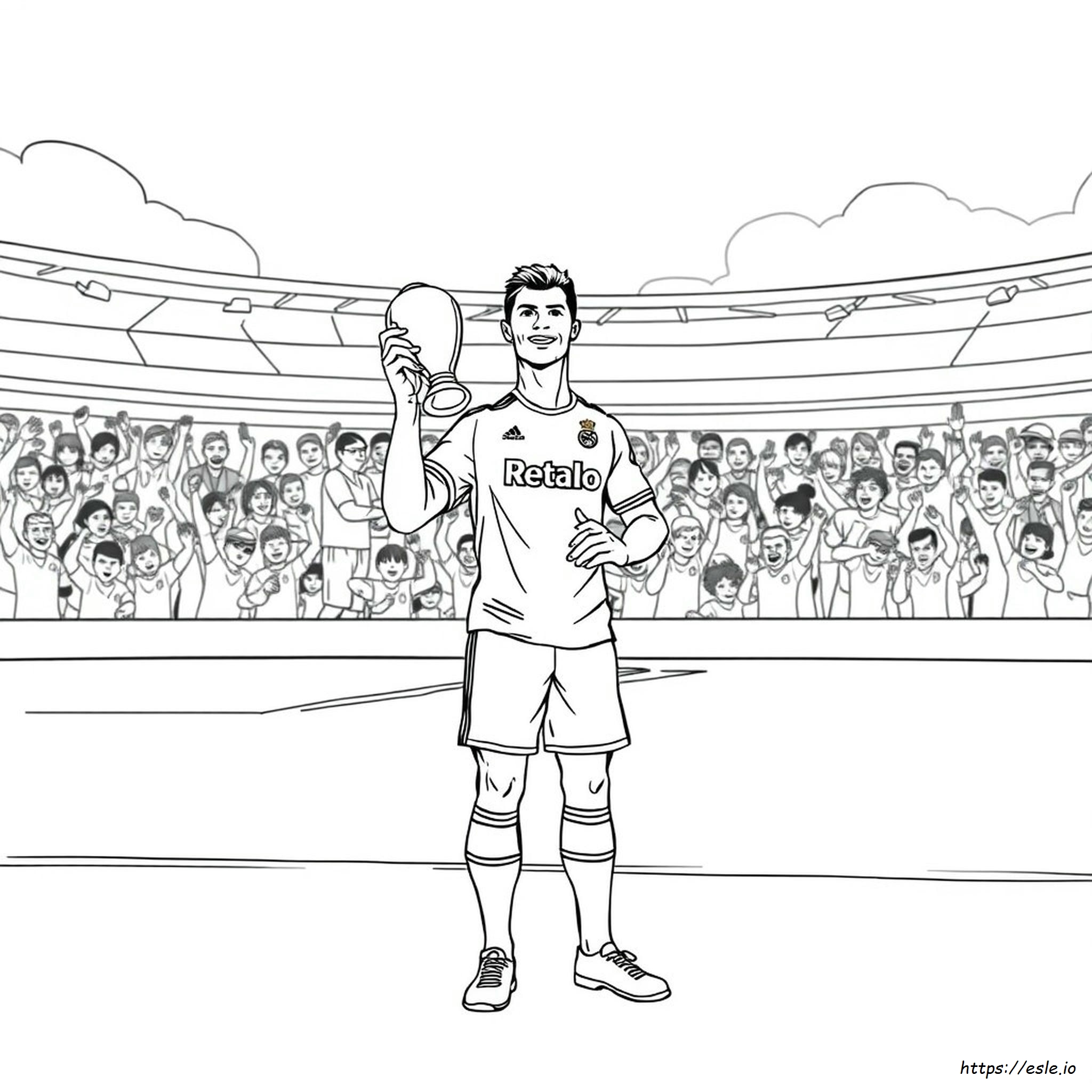 Dibujos De Ronaldo Para Colorear Imprimibles Gratis