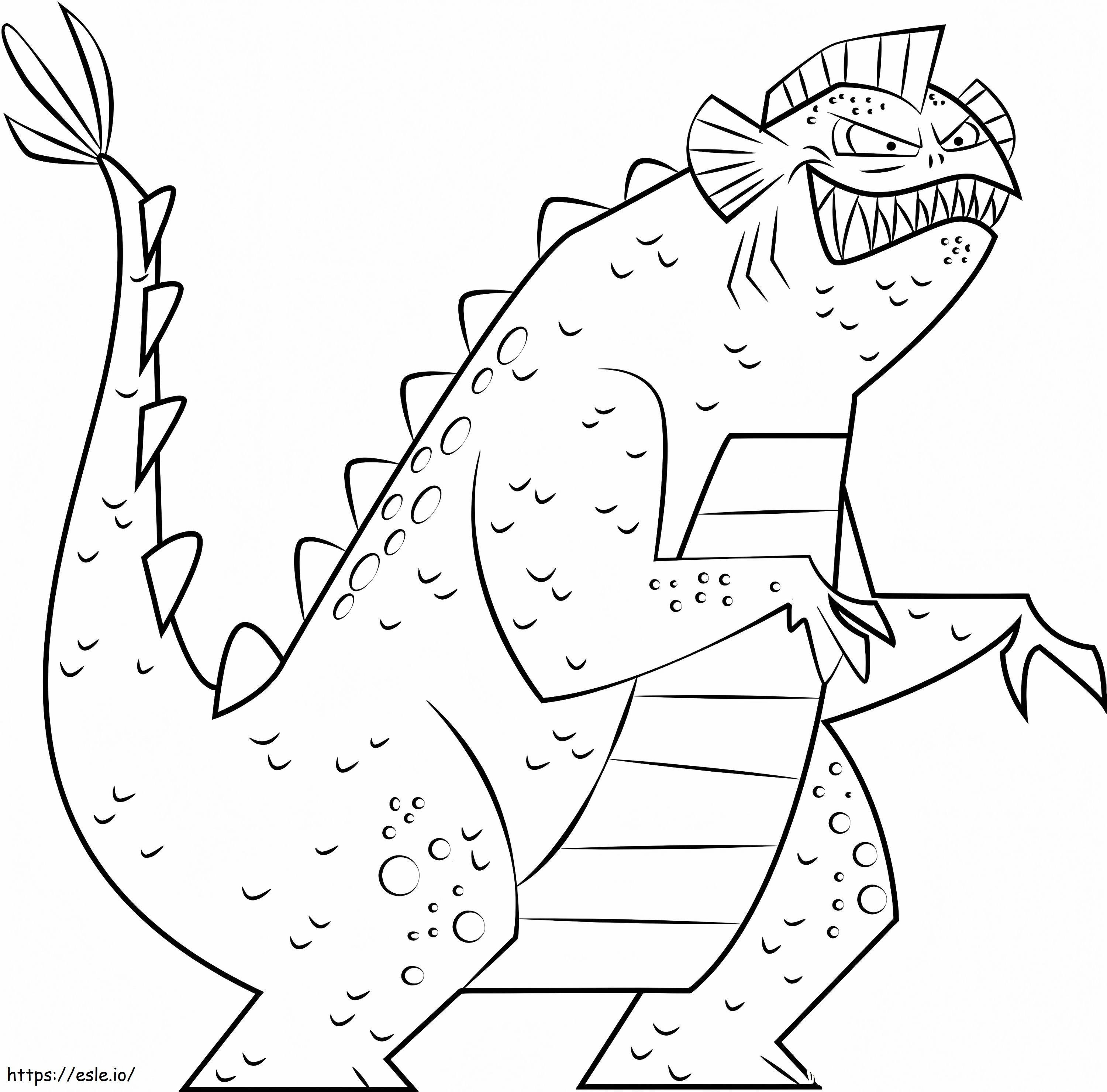 Big Monster coloring page