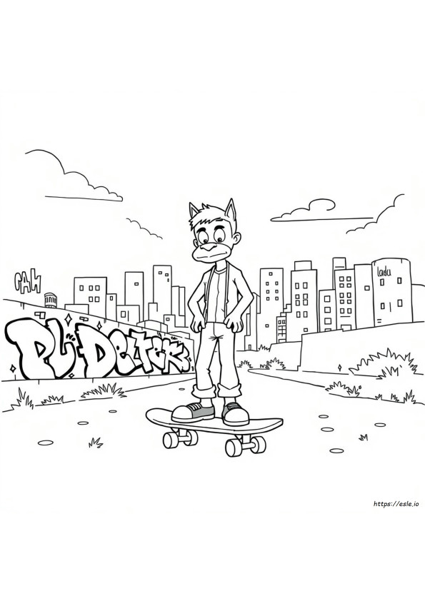 Livro De Colorir Do Dexter