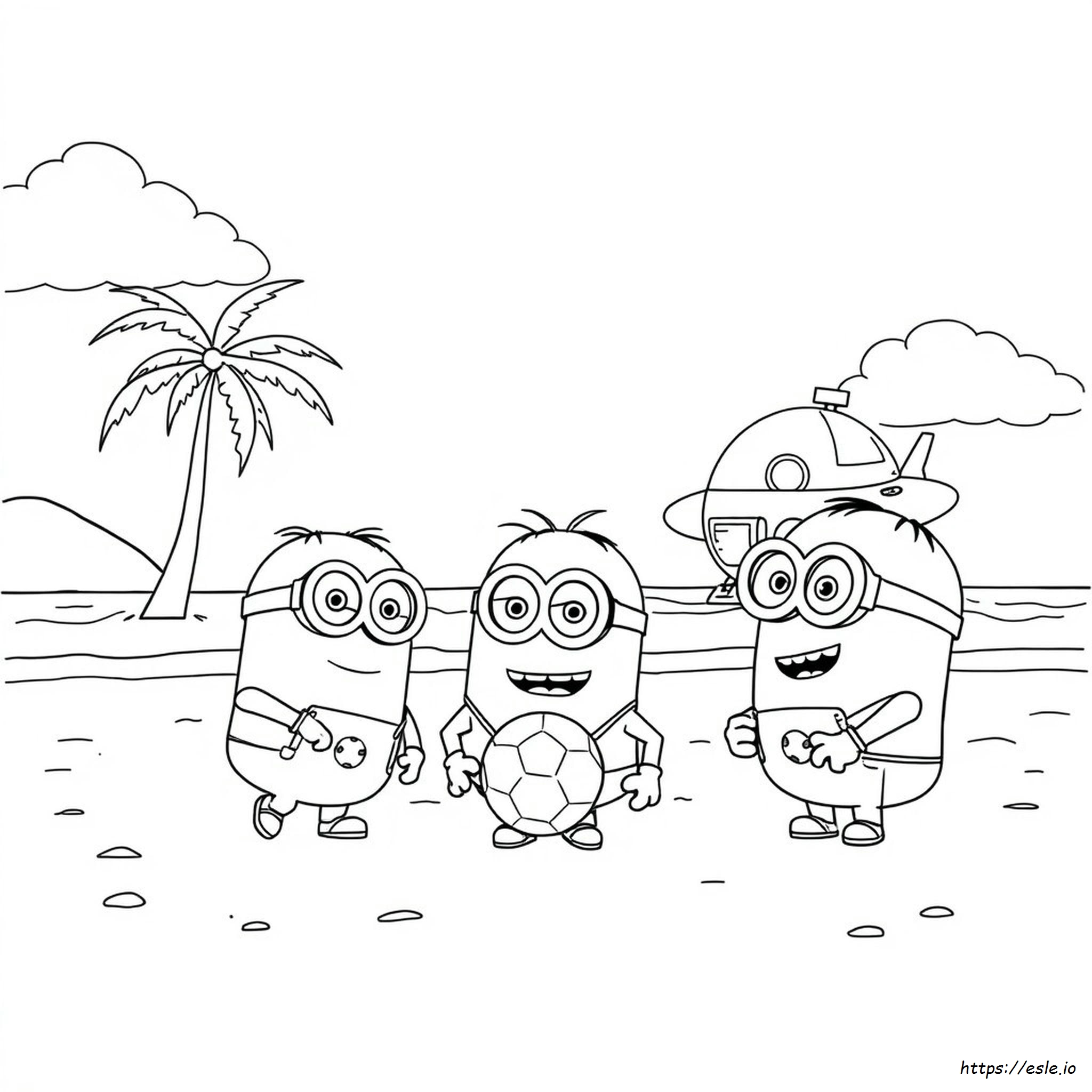 Colouring Pages Minions