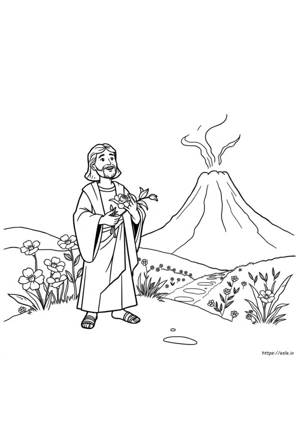 Juan Diego Coloring Page