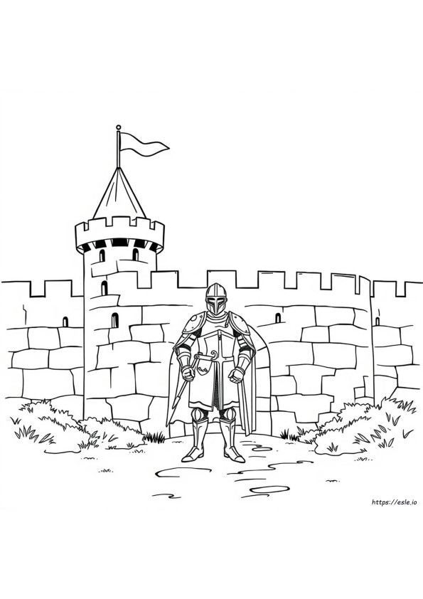 Disegni Medievali Da Colorare