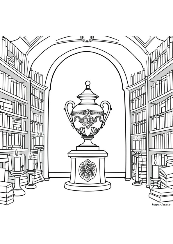 Coloriage Urne