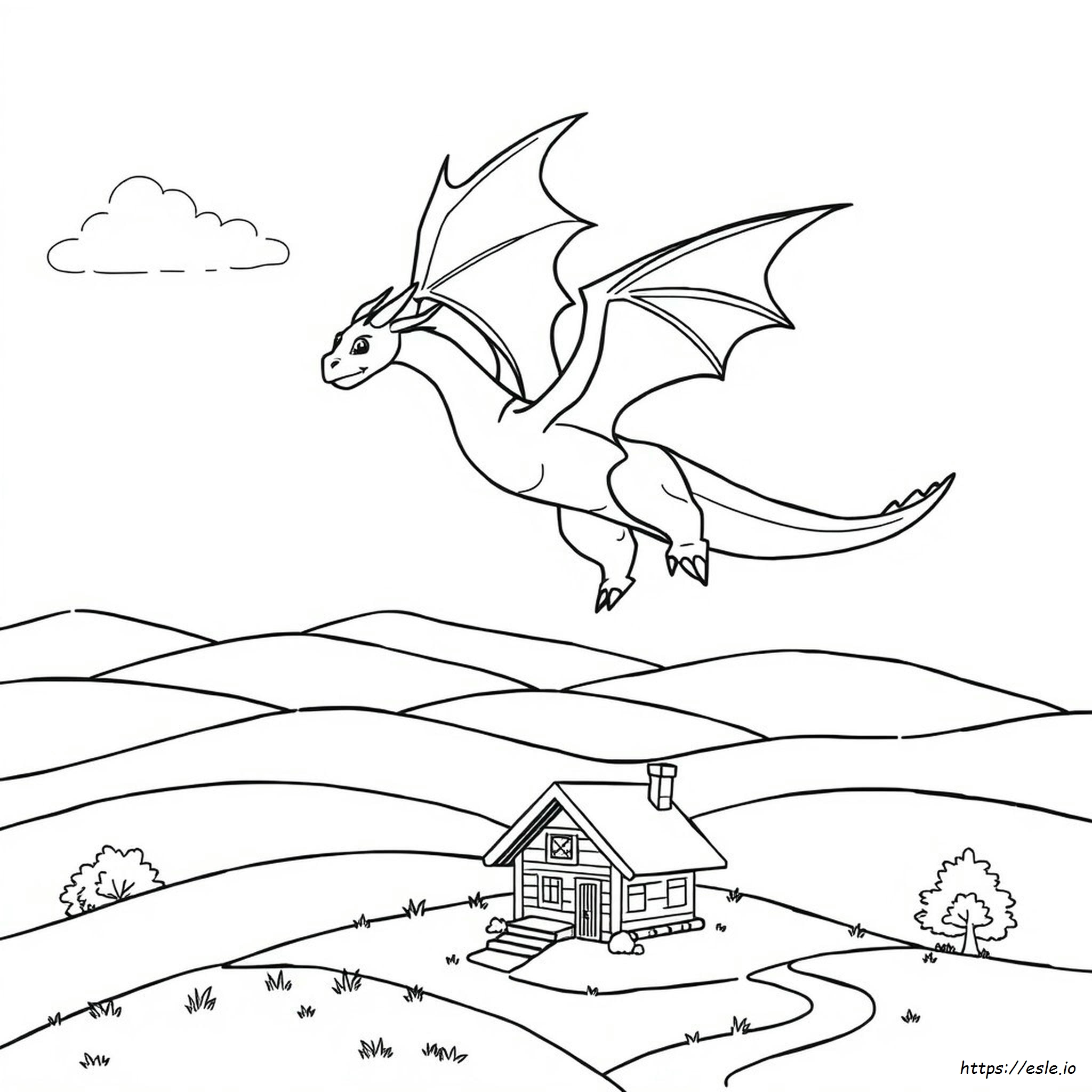 Dibujos De Dragones Para Colorear