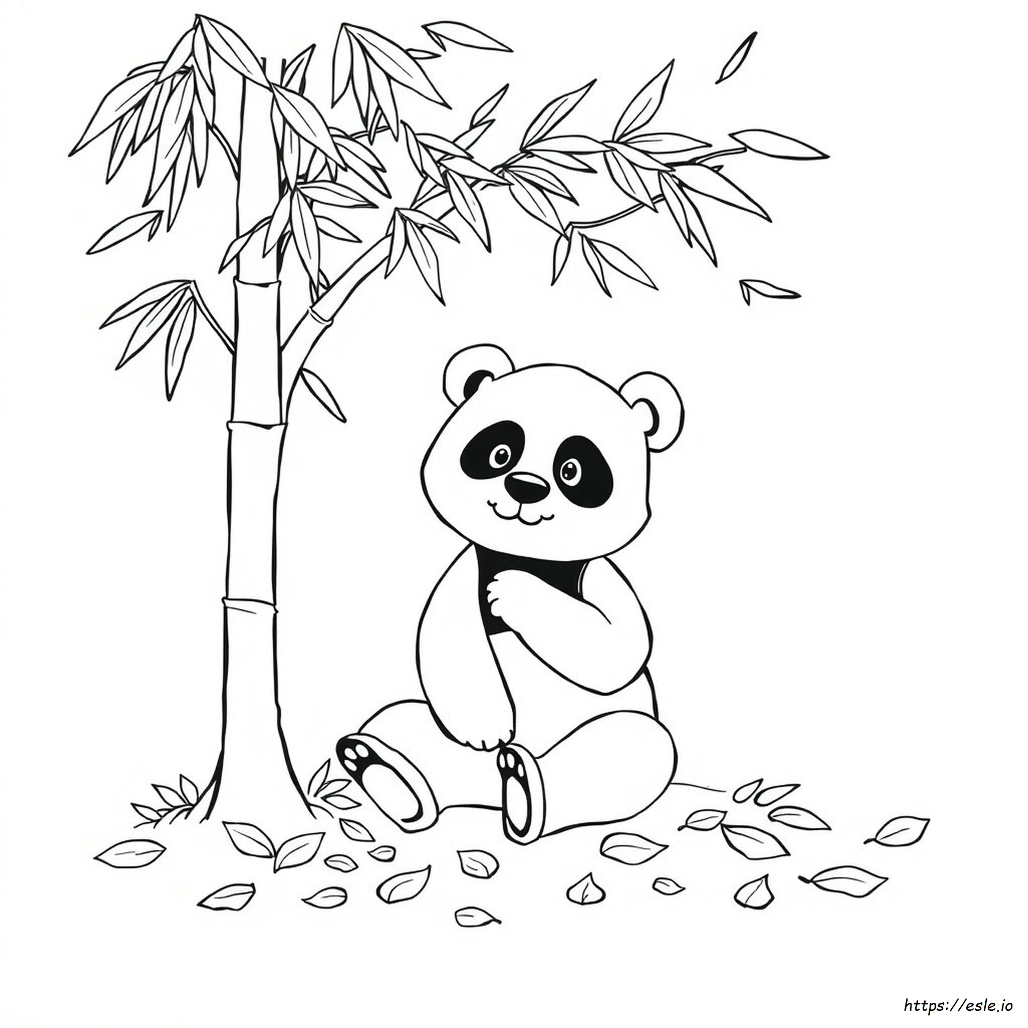 Coloring Picture Of Panda
