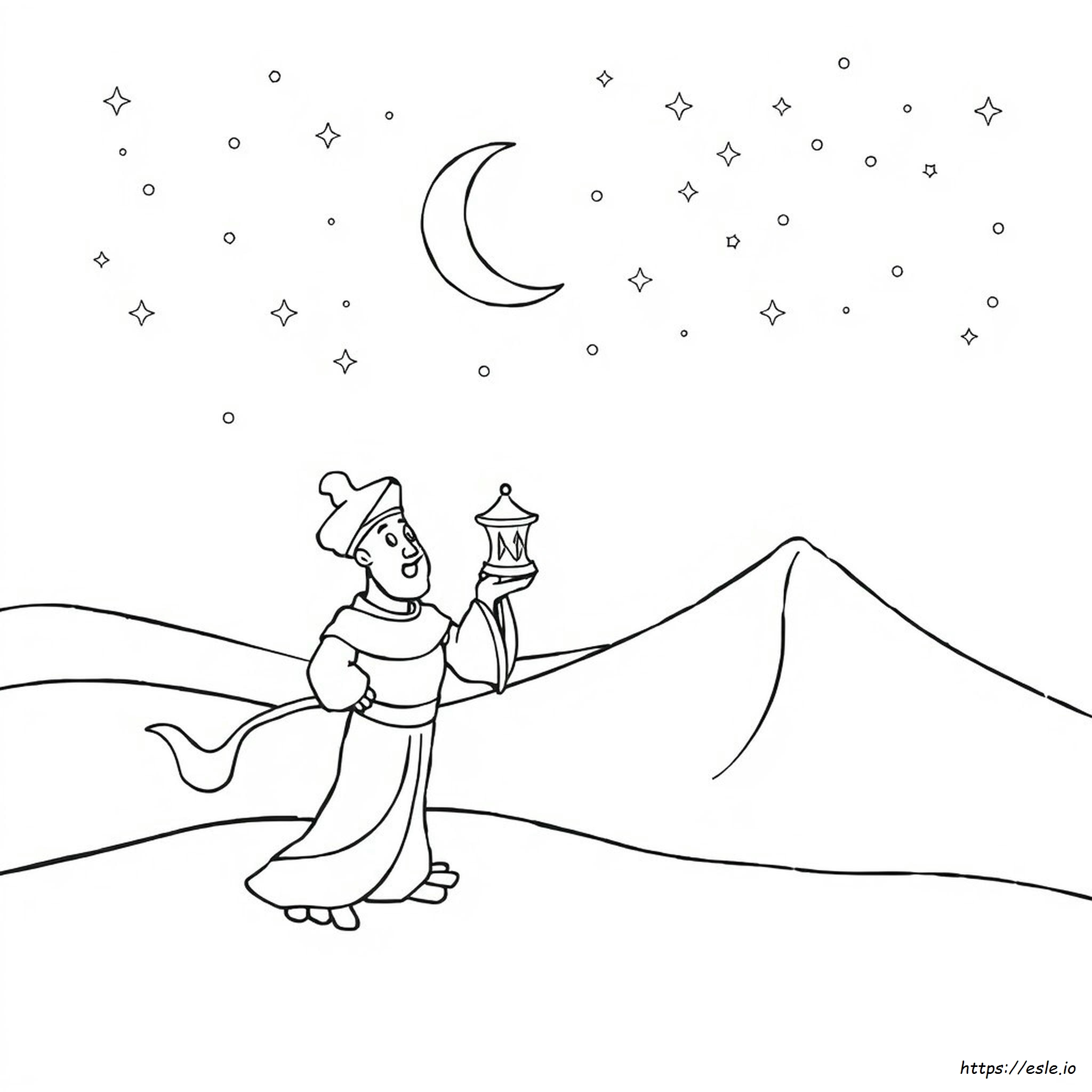 Arabian Nights Coloring Pages