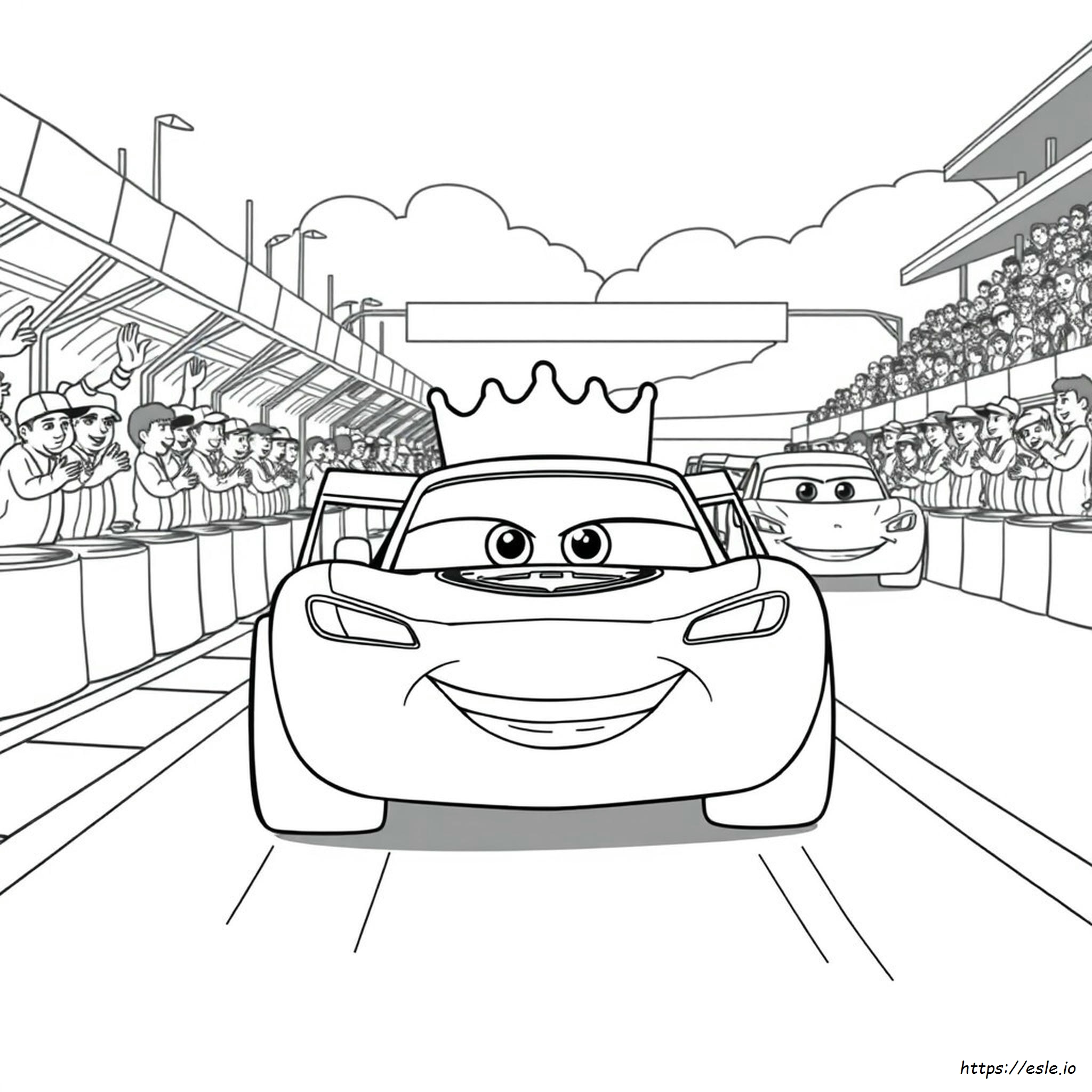 Disney Cars The King Disegni Da Colorare