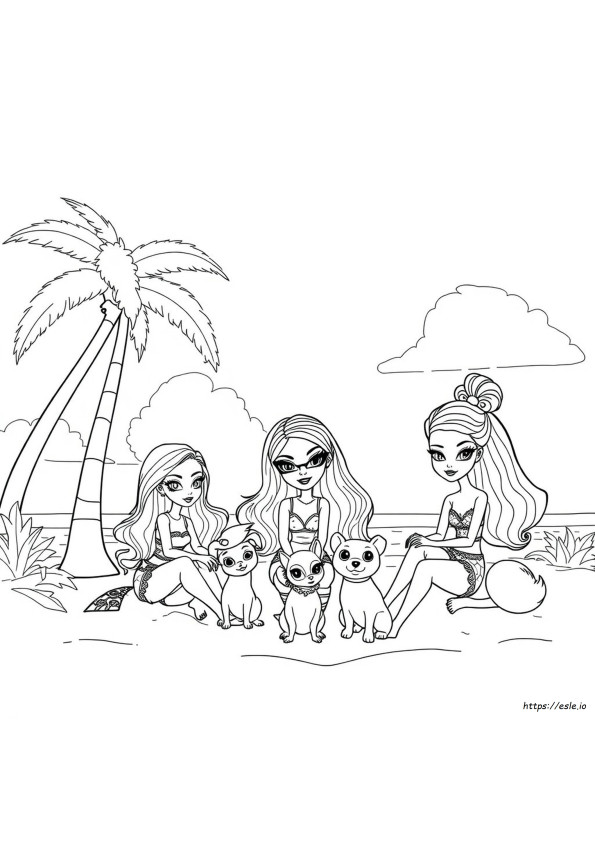 Bratz Kisállat Színező Oldalak