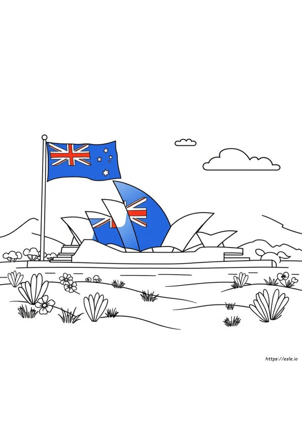 Coloriages À Imprimer Fête De L'australie