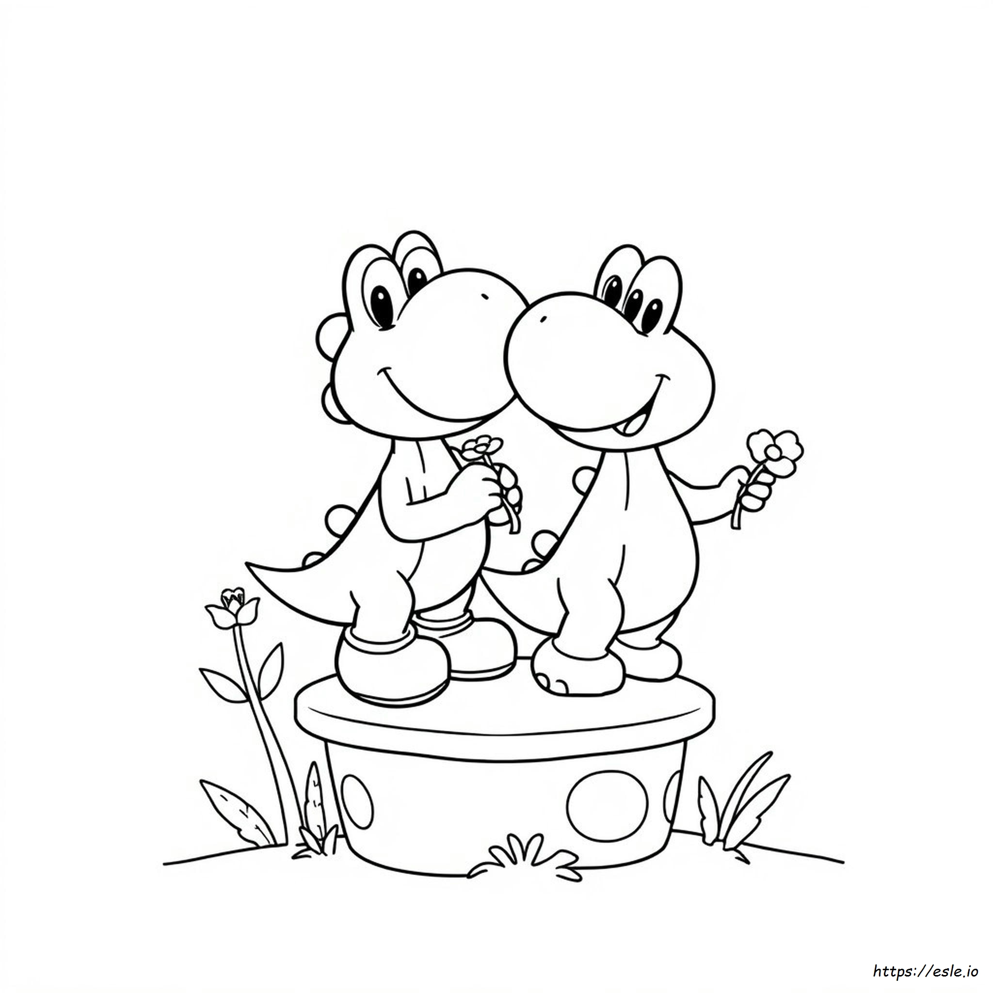Yoshi Coloring Pictures