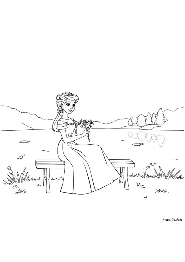 Anastasia Colouring Pages