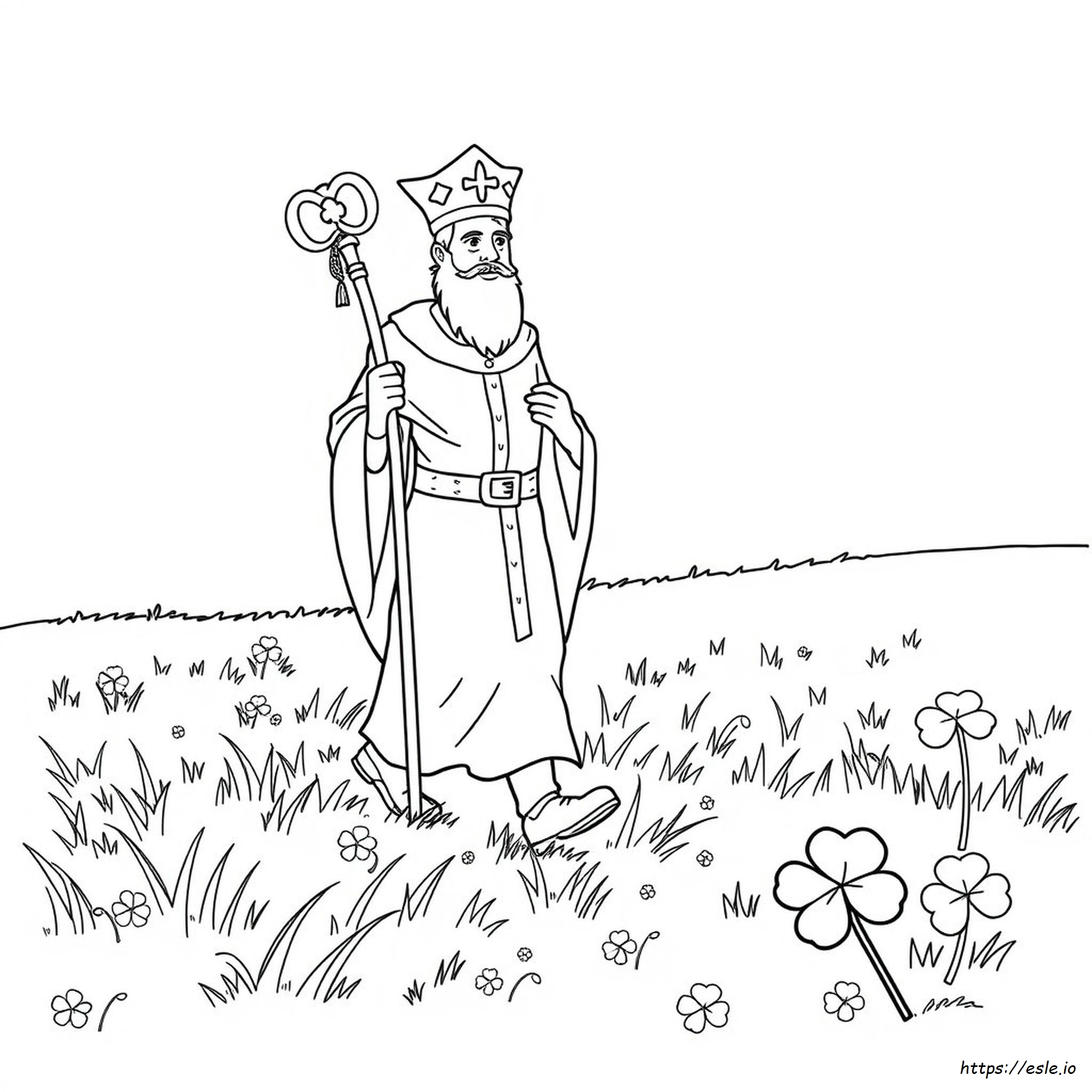 Dibujos De San Patricio Para Colorear