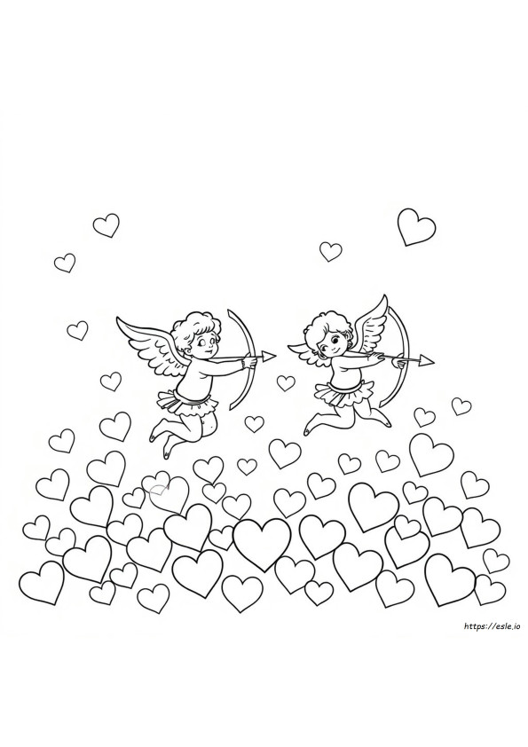 Cupido Kleurplaat