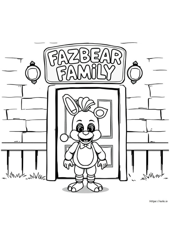 Chica Fnaf Coloring