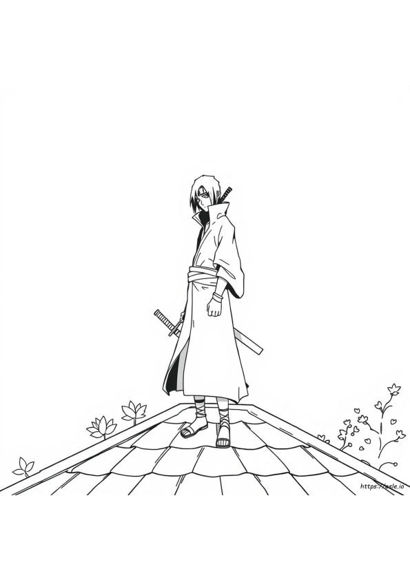 イタチの塗り絵