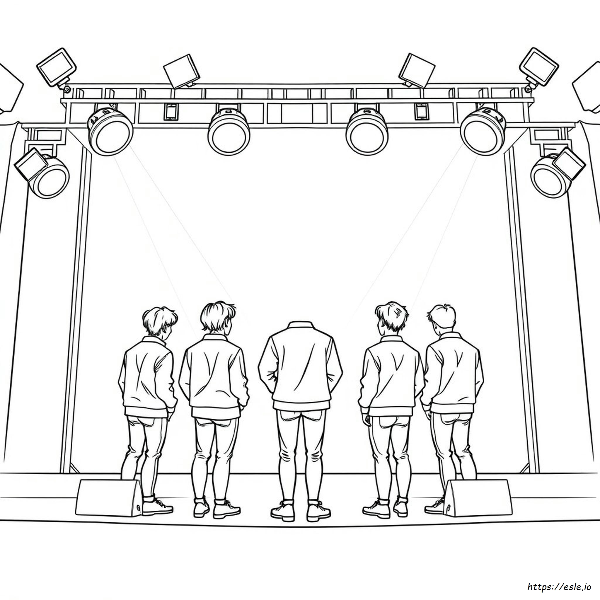 Coloring Pages Of Bts