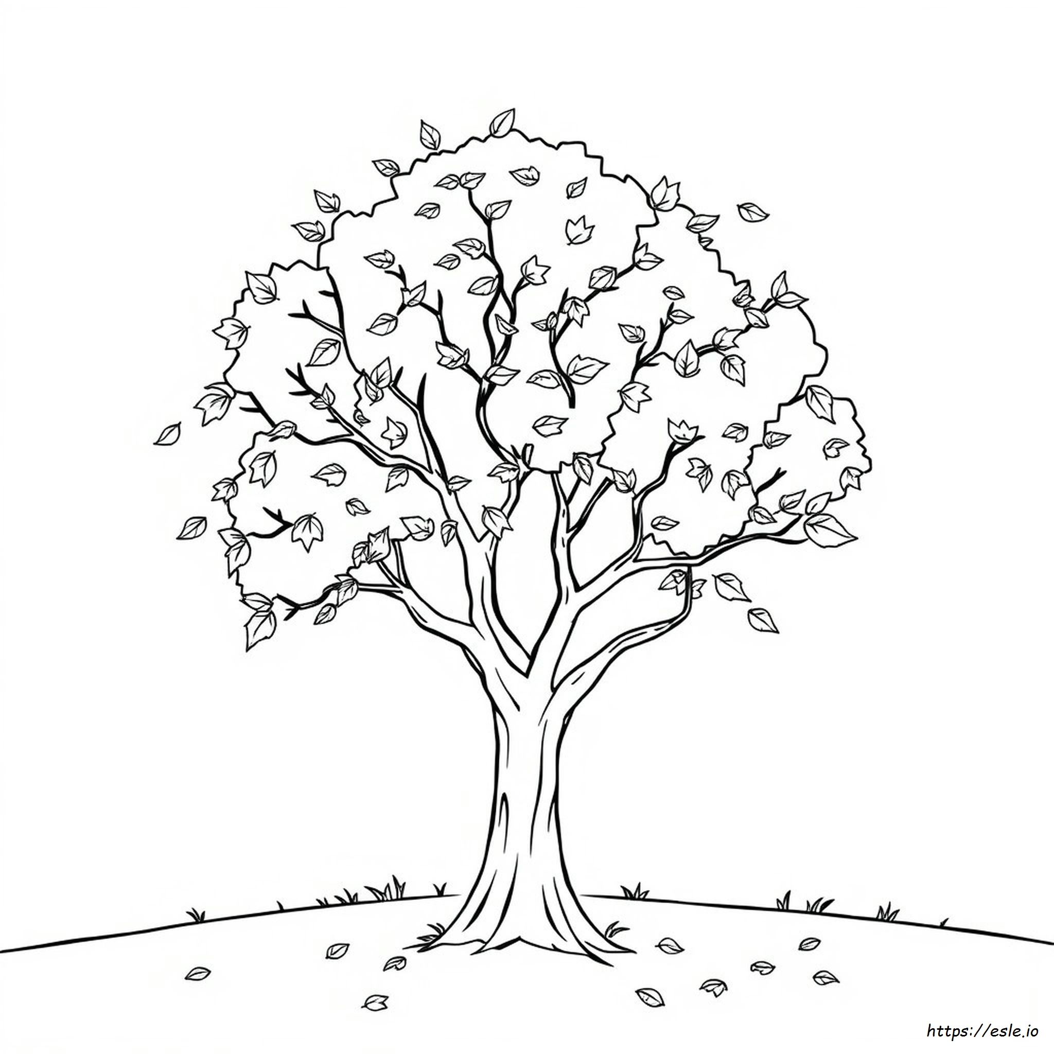 Páginas Para Colorear De Otoño En Pdf