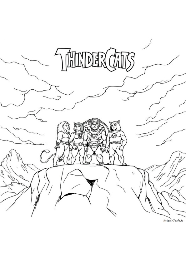 Thundercats Para Colorear
