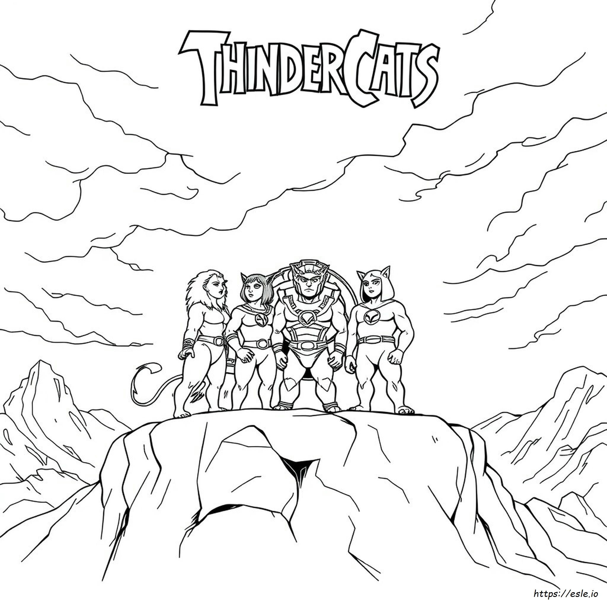 Thundercats Para Colorear