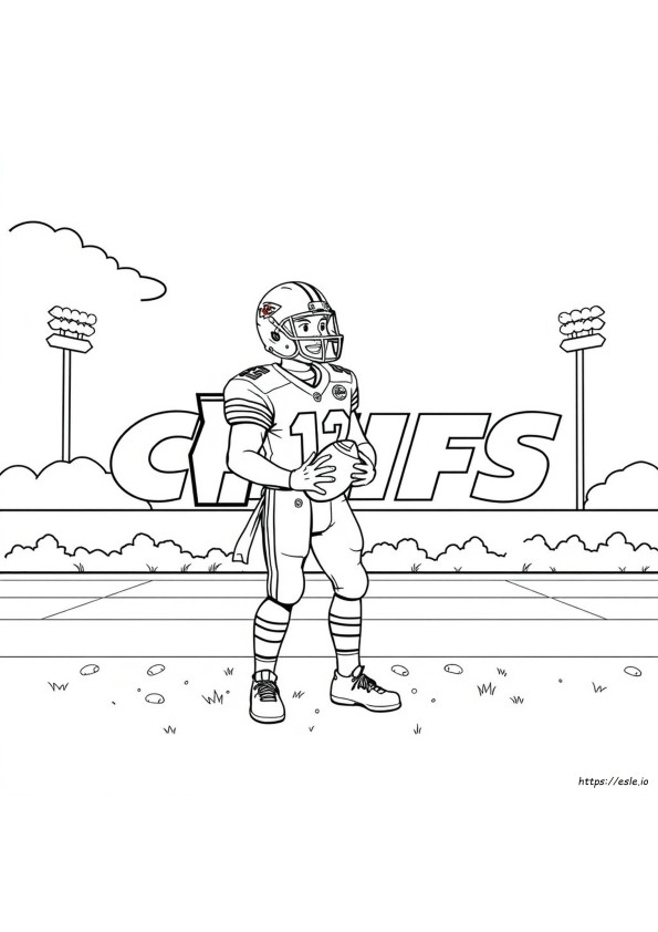 Free Kansas City Chiefs Coloring Pages