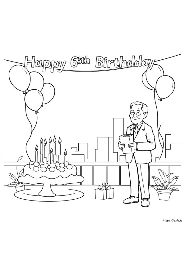 What Is The Color For 65Th Birthday