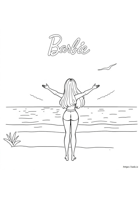 Dibujos De Barbie Para Colorear Gratis