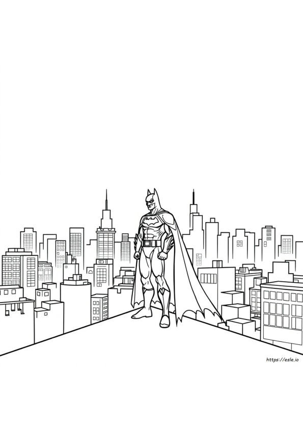 Batman Coloring Pages Free Online