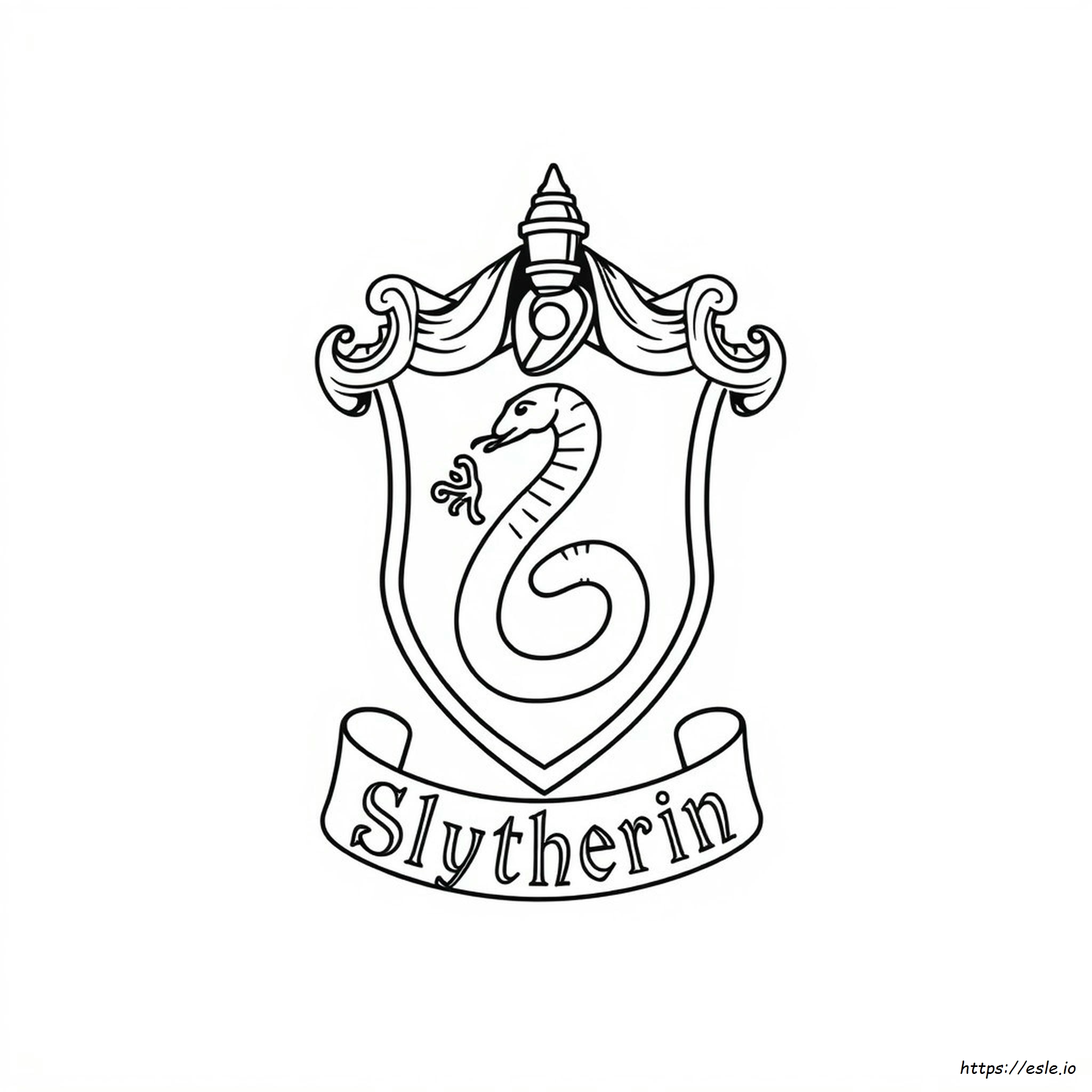 Slytherin Ausmalbilder