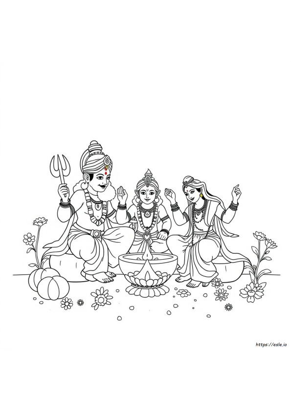 Coloring Pages For Holi