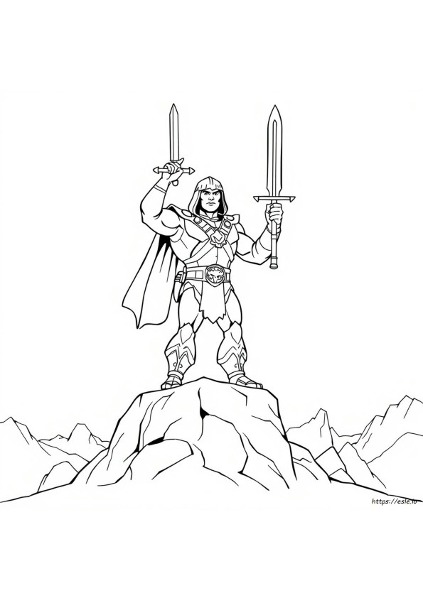 Uudet He-Man Värityskuvat