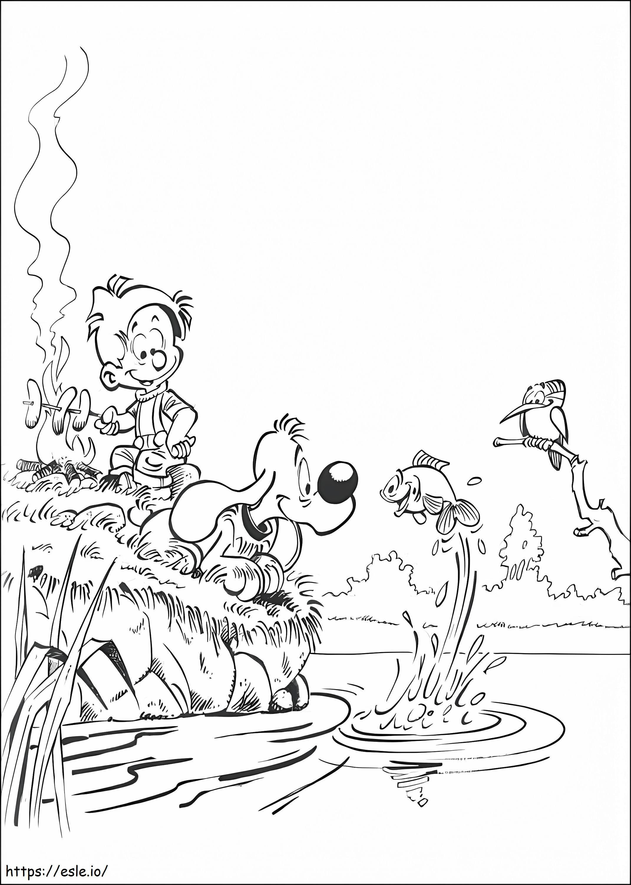 Billy And Buddy 9 coloring page