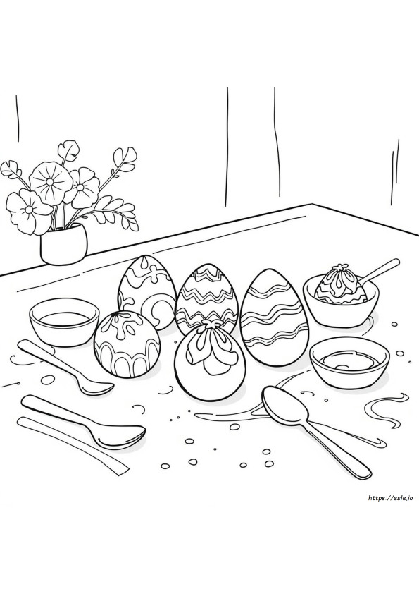 Coloring Eggs With Shaving Cream Video