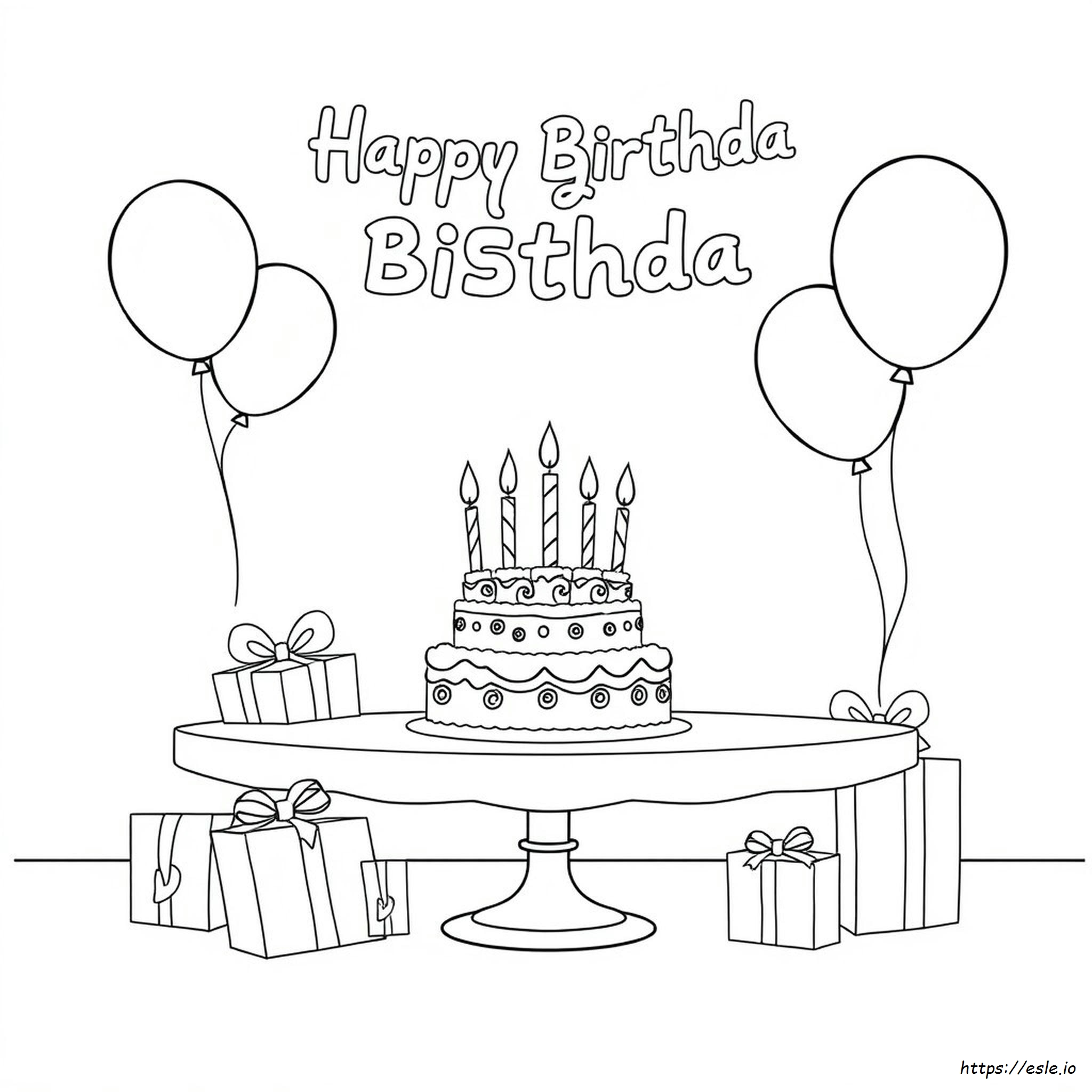 Happy 15Th Birthday Coloring Pages