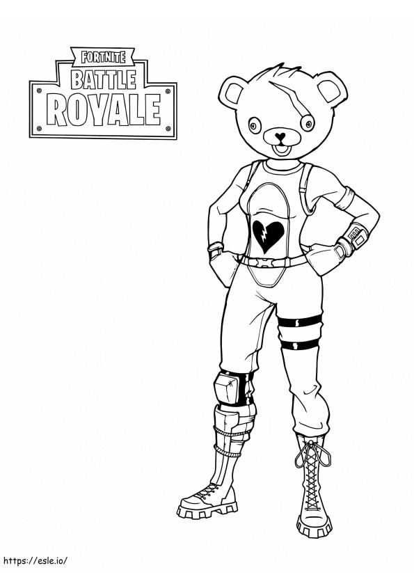Firework Feam Leader Fortnite 768X1024 coloring page