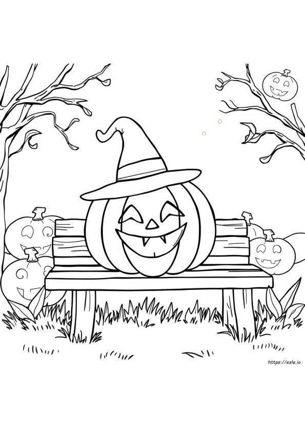Boldog Halloween Színező Oldalak Ingyenes Nyomtatható