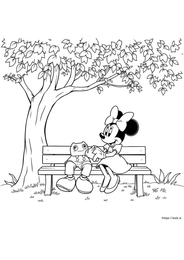 Micky Und Minnie Ausmalbilder
