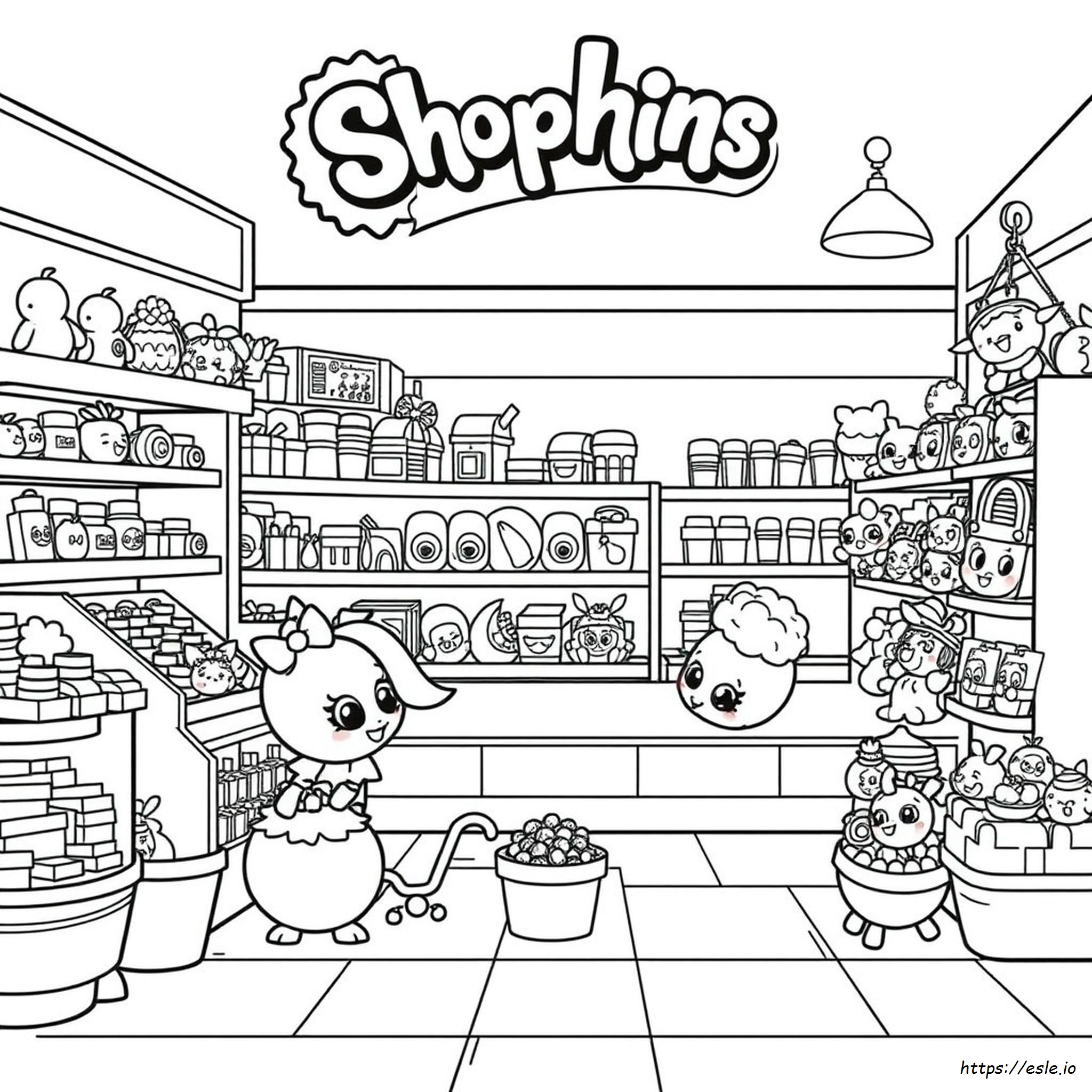 Páginas Para Colorear De Shopkins Imprimibles Gratis