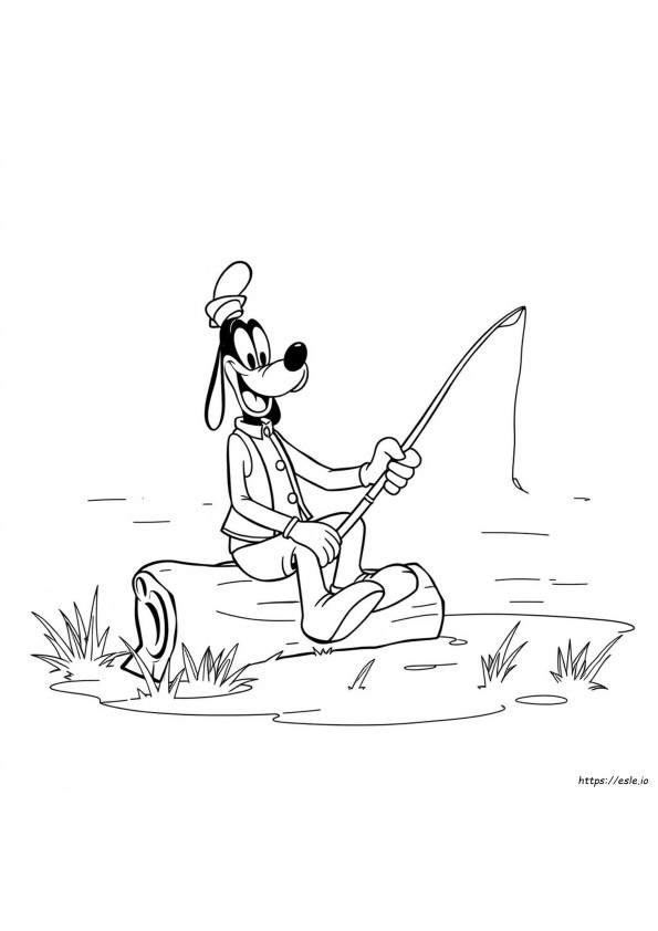 Goofy Ausmalbilder