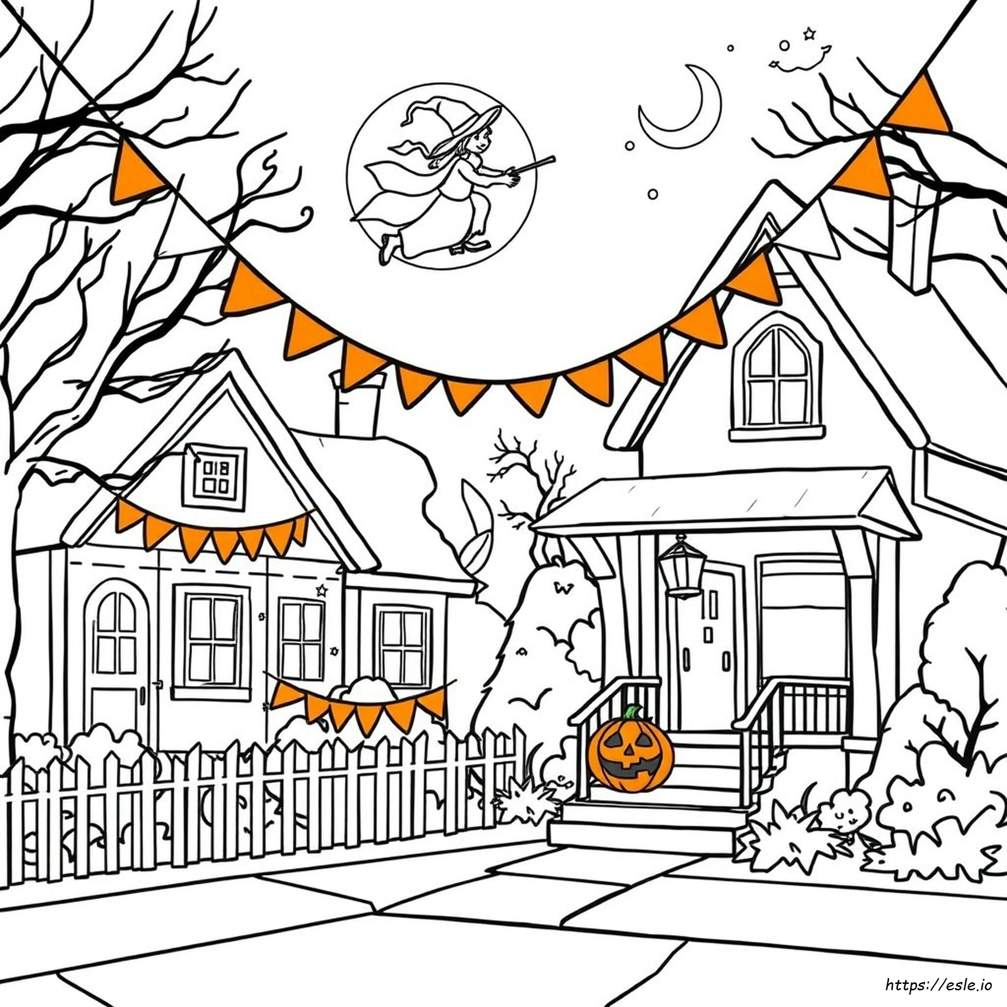 Halloween Coloring Pages Png