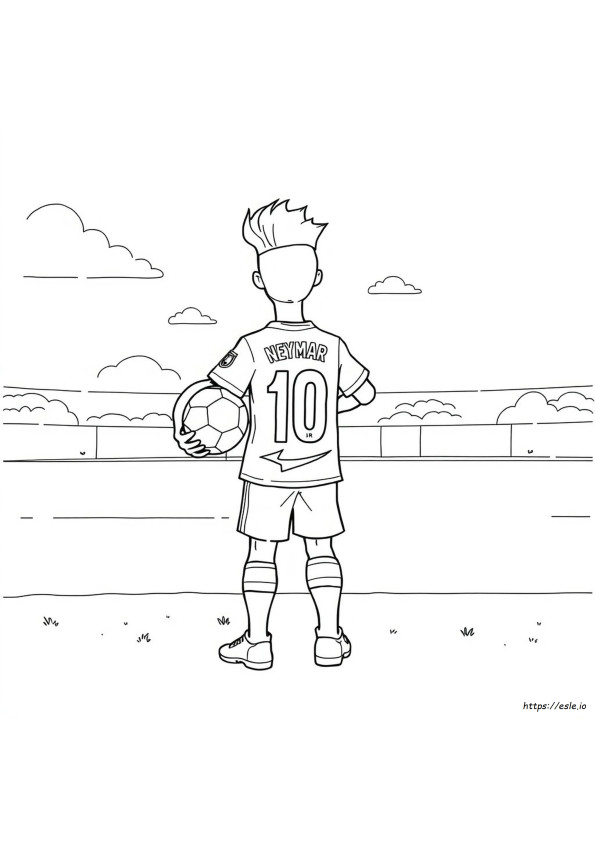 Neymar Jr Da Colorare